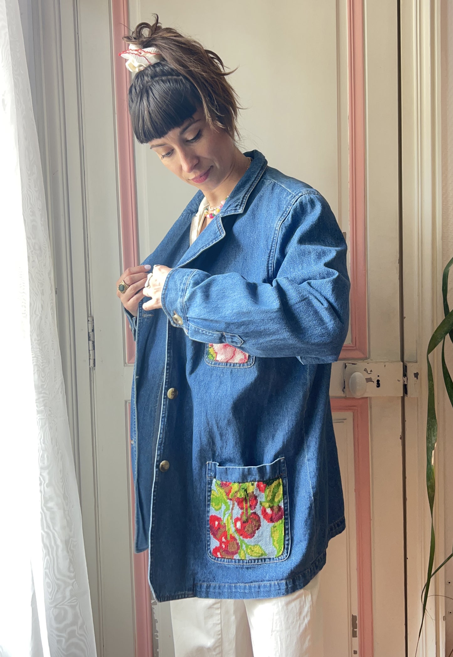 Upcycled Blazer Jacket XL