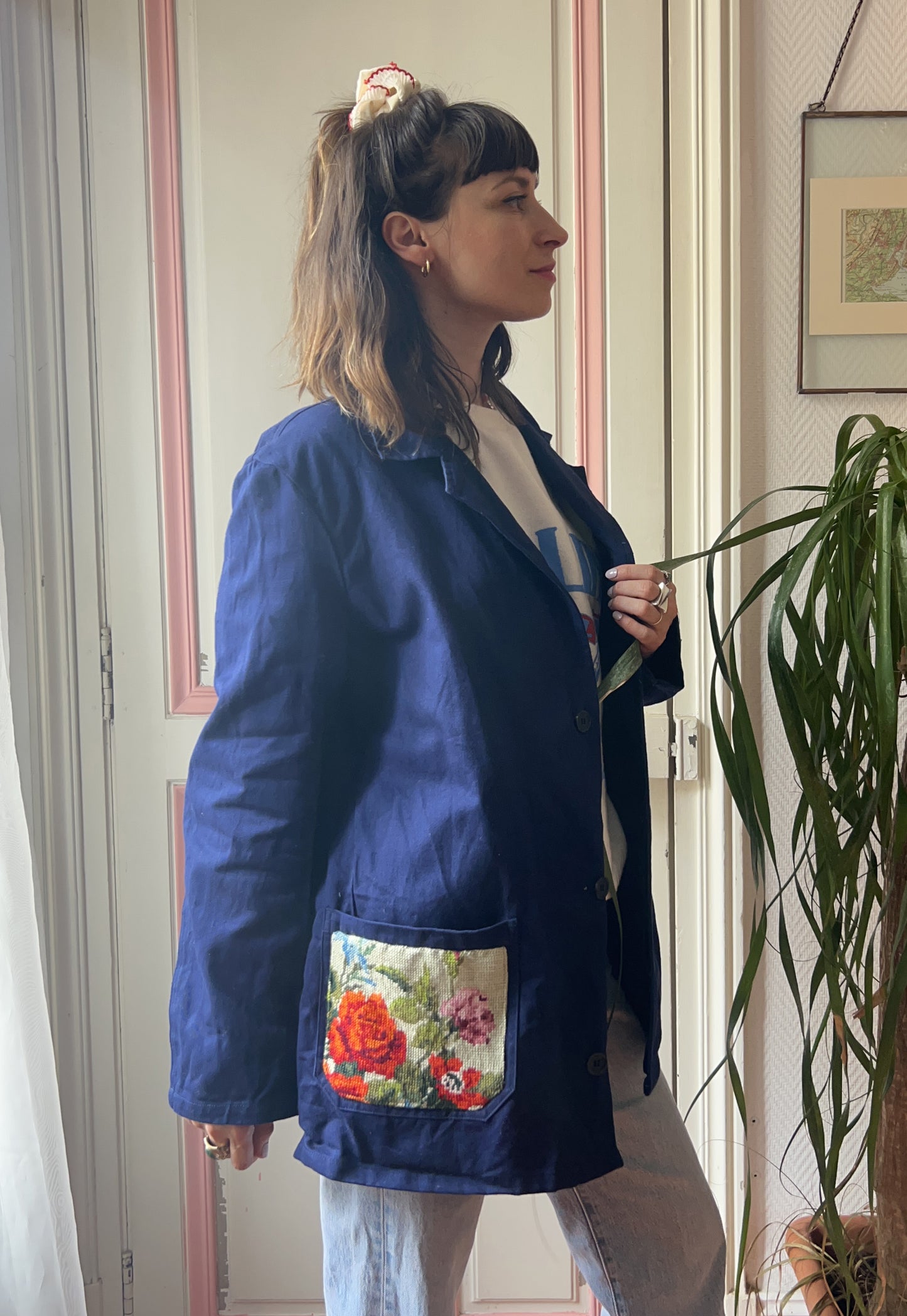 Upcycled Worker Jacket M/L