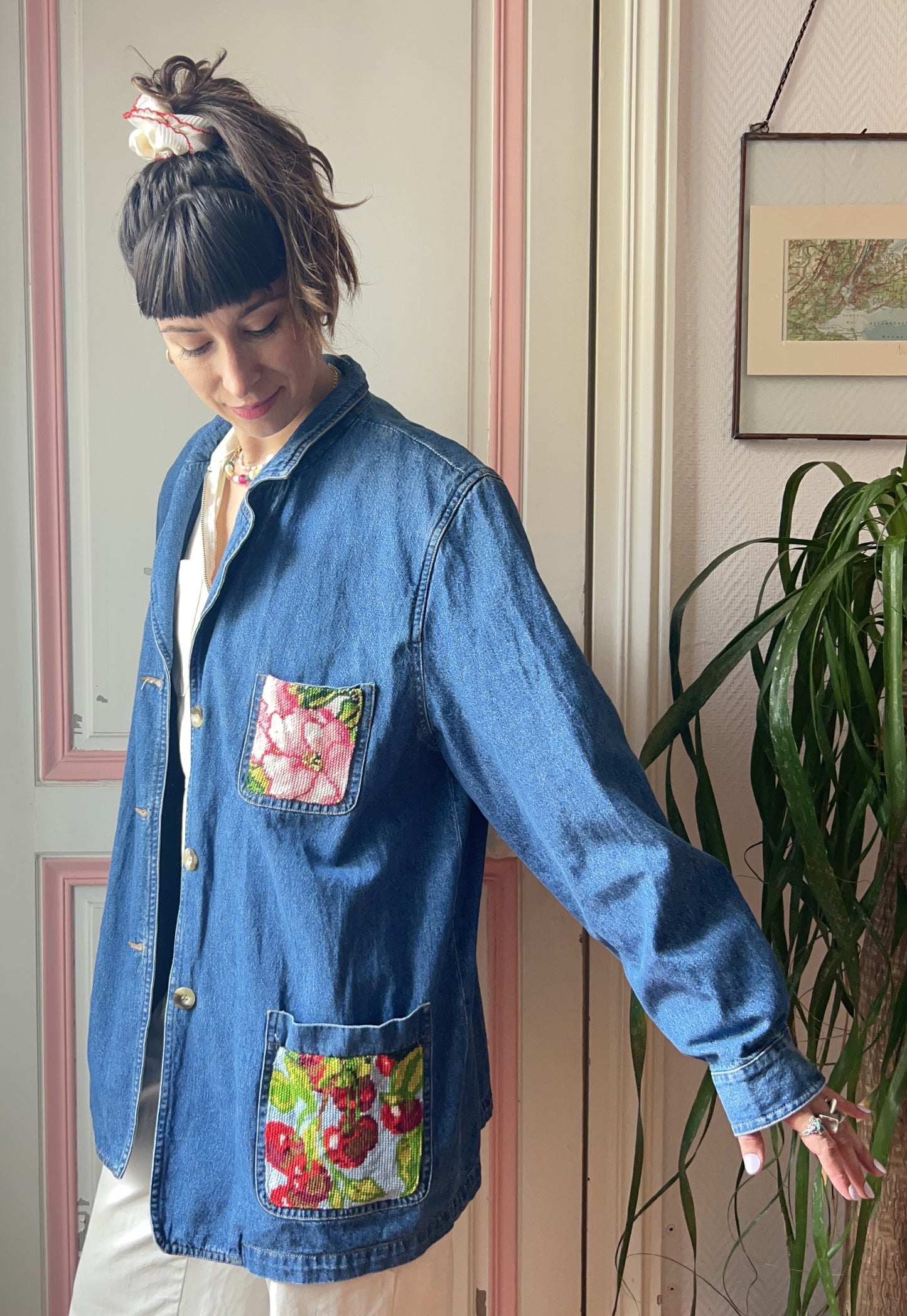 Upcycled Blazer Jacket XL
