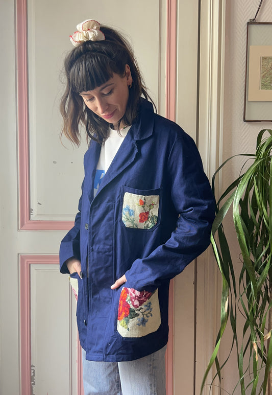 Upcycled Worker Jacket M/L