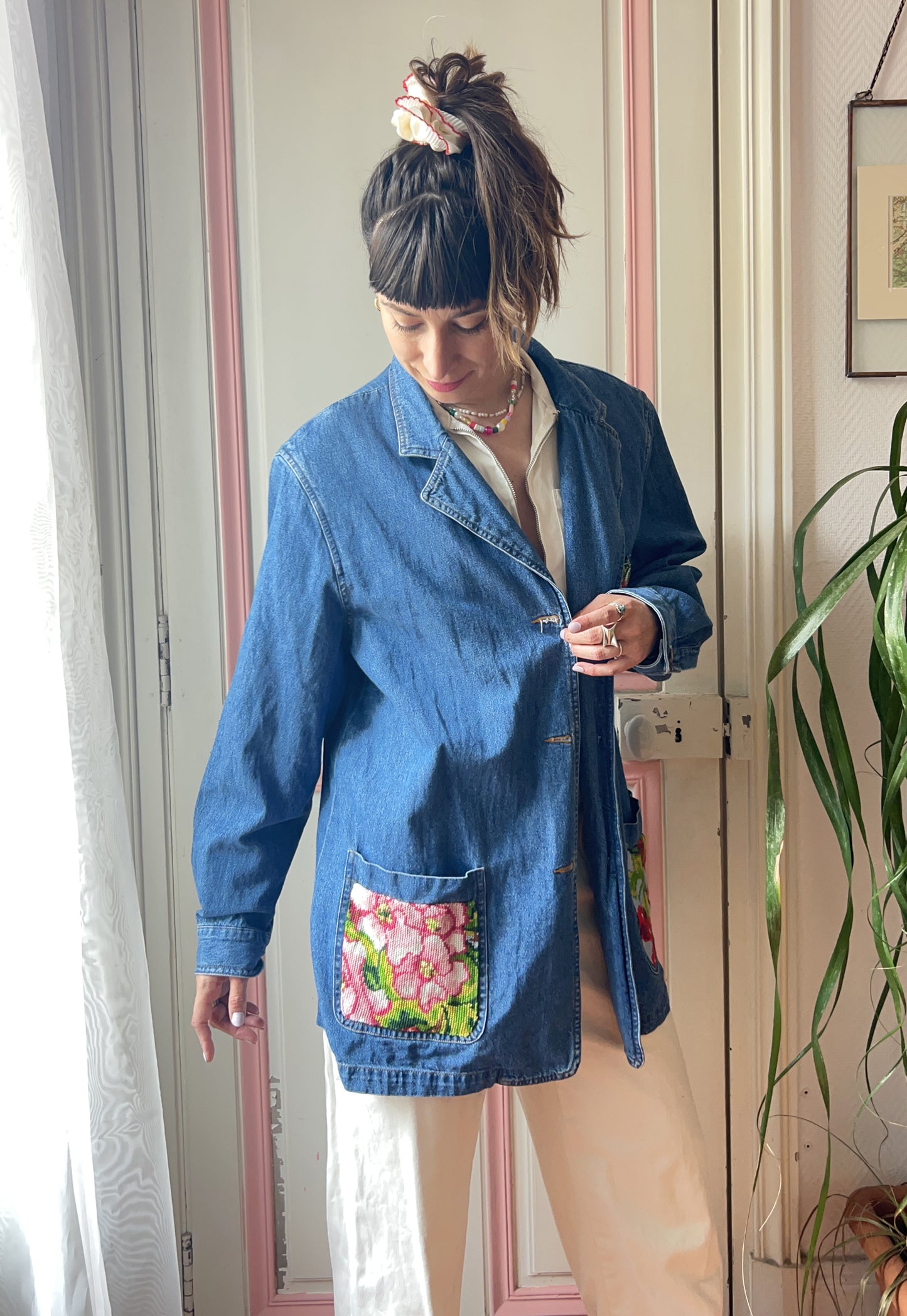 Upcycled Blazer Jacket XL