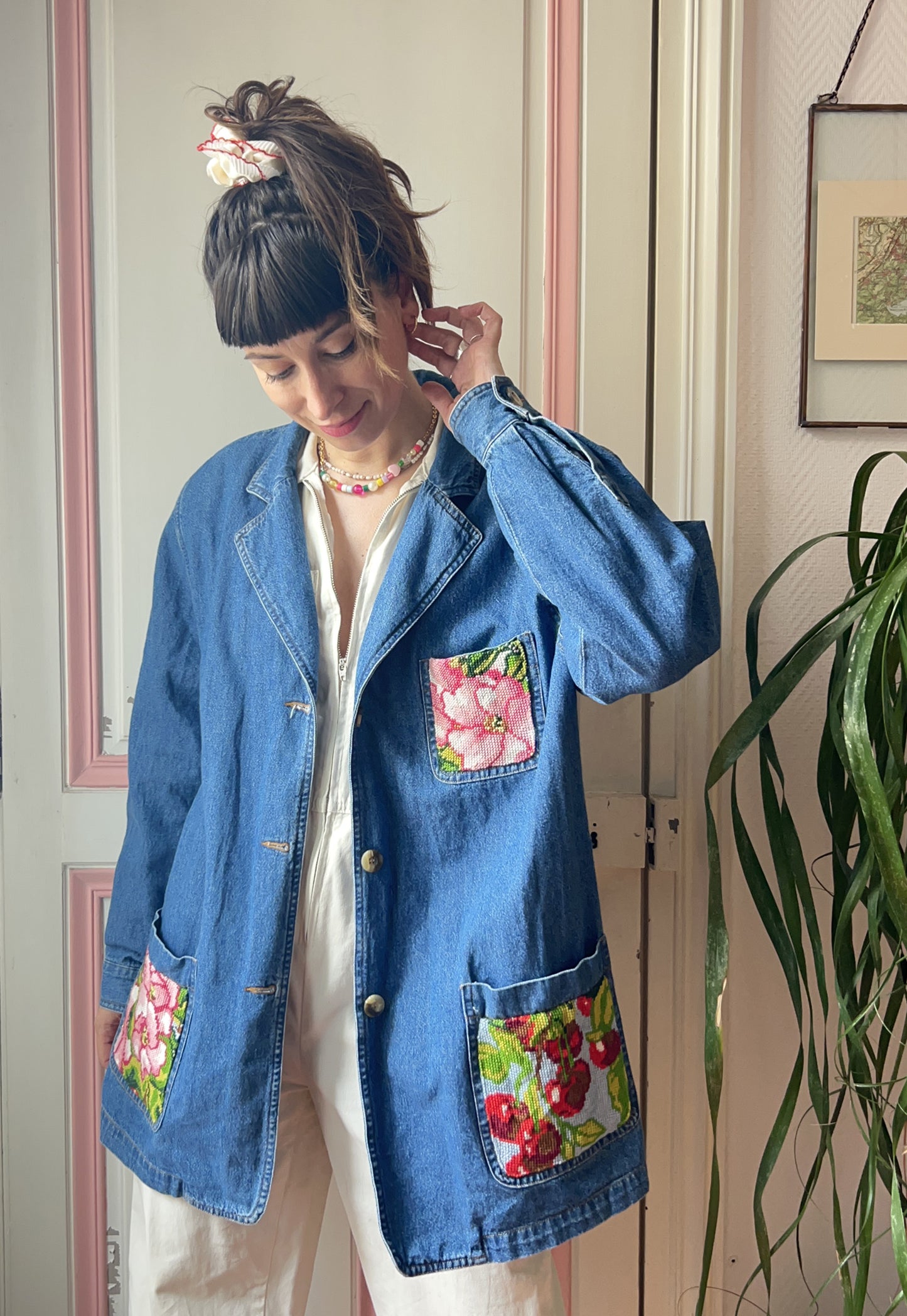 Upcycled Blazer Jacket XL