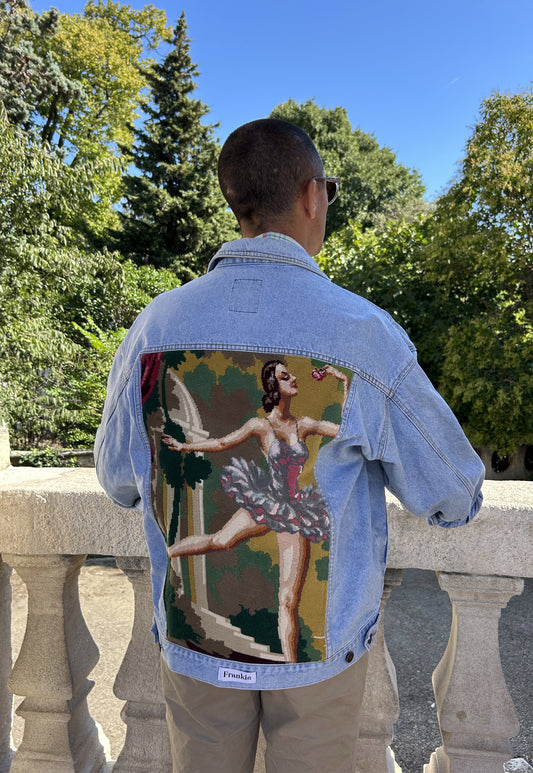 Upcycled jacket Pirouette (XL)