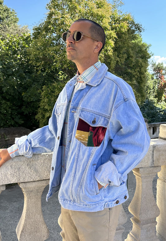 Upcycled jacket Pirouette (XL)