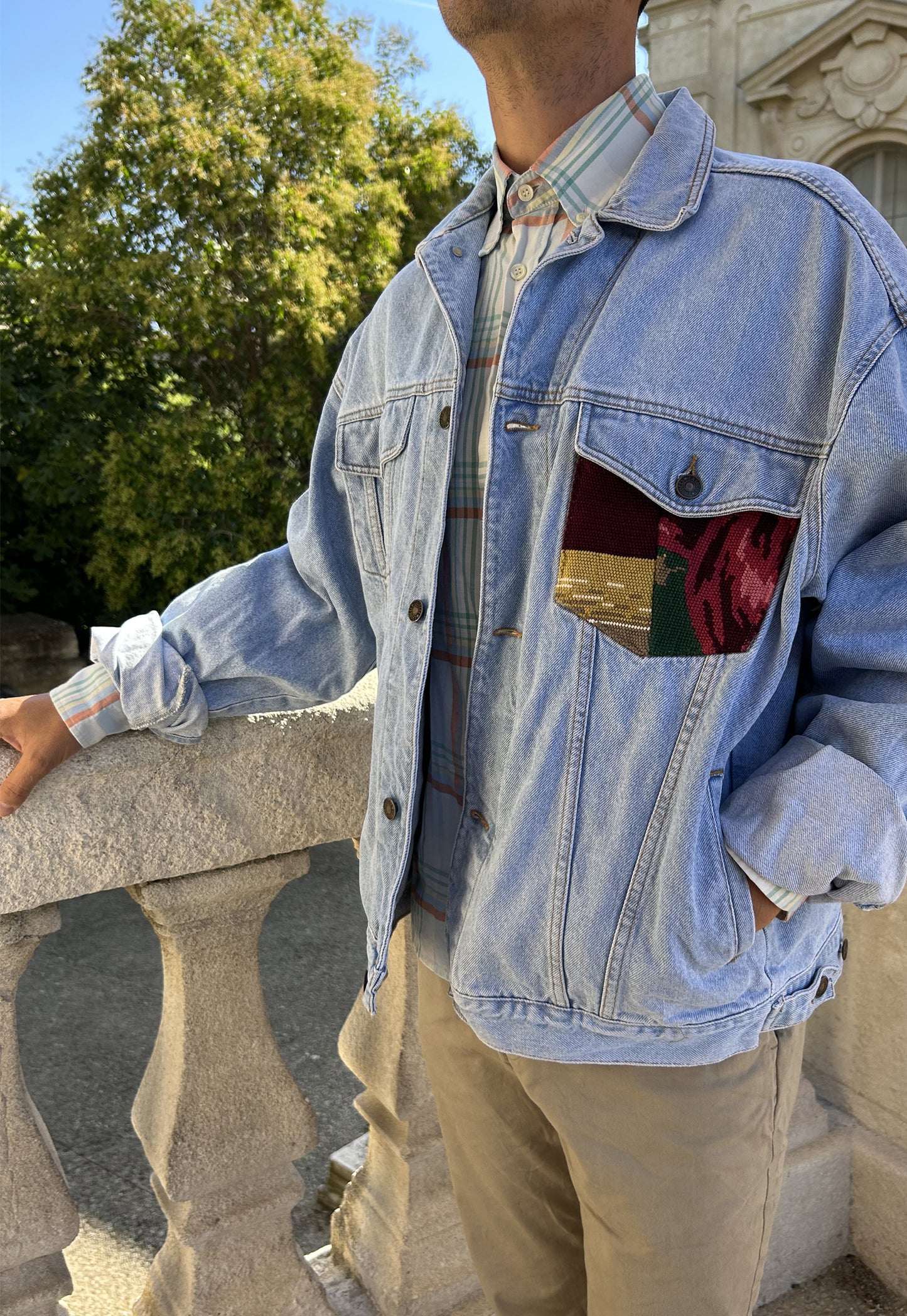 Upcycled jacket Pirouette (XL)