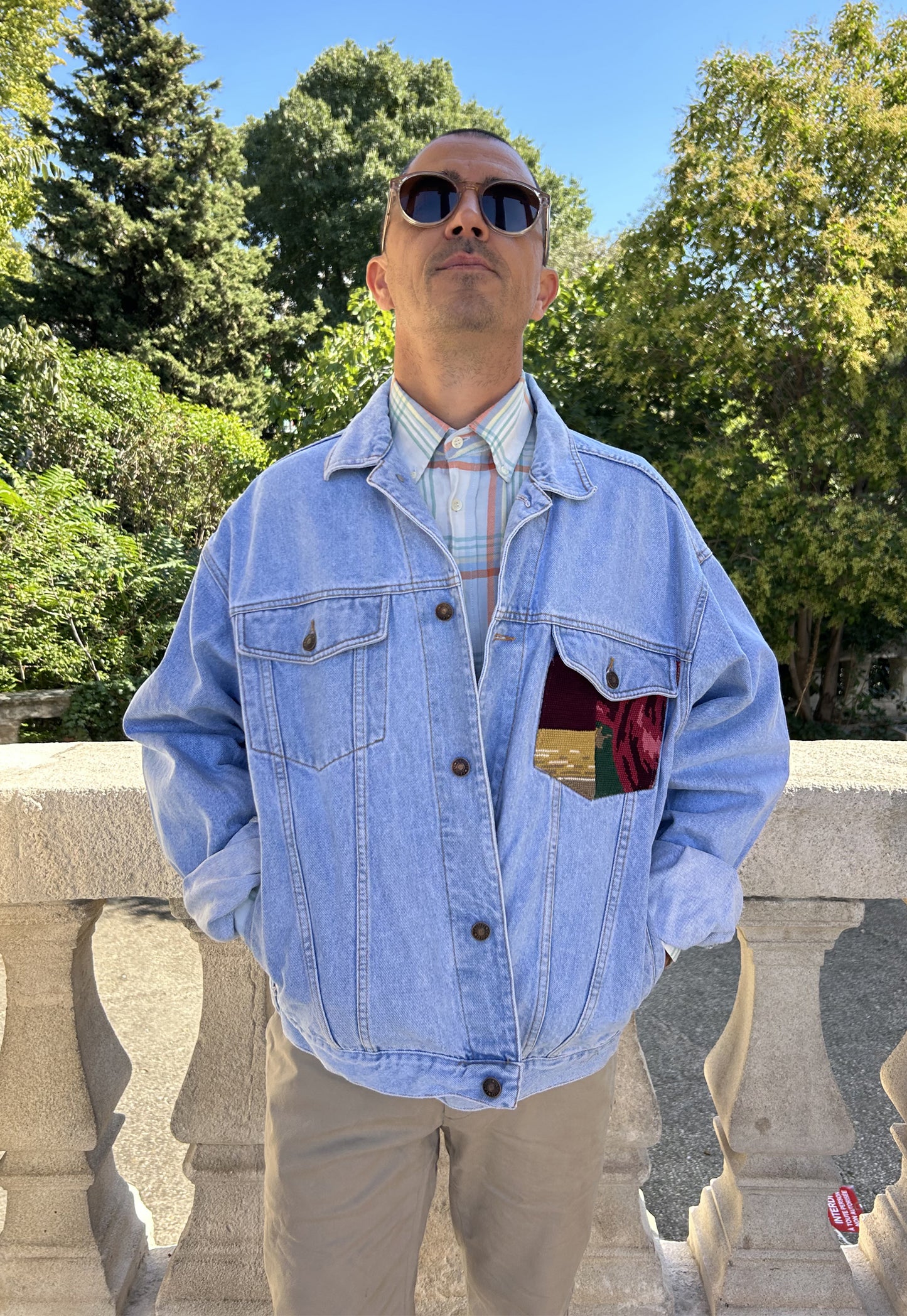 Upcycled jacket Pirouette (XL)