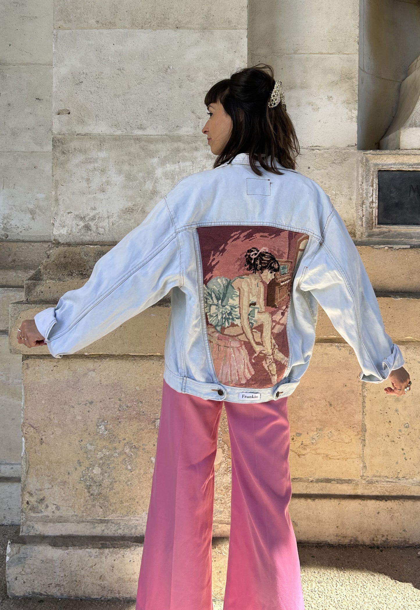 Upcycled jacket La Ballerine (L)