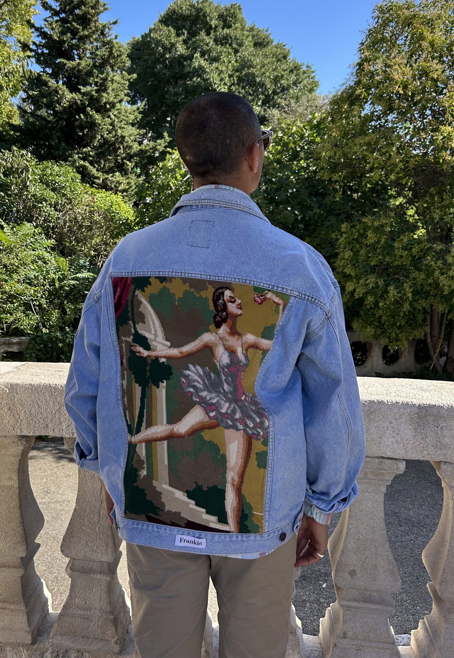 Upcycled jacket Pirouette (XL)