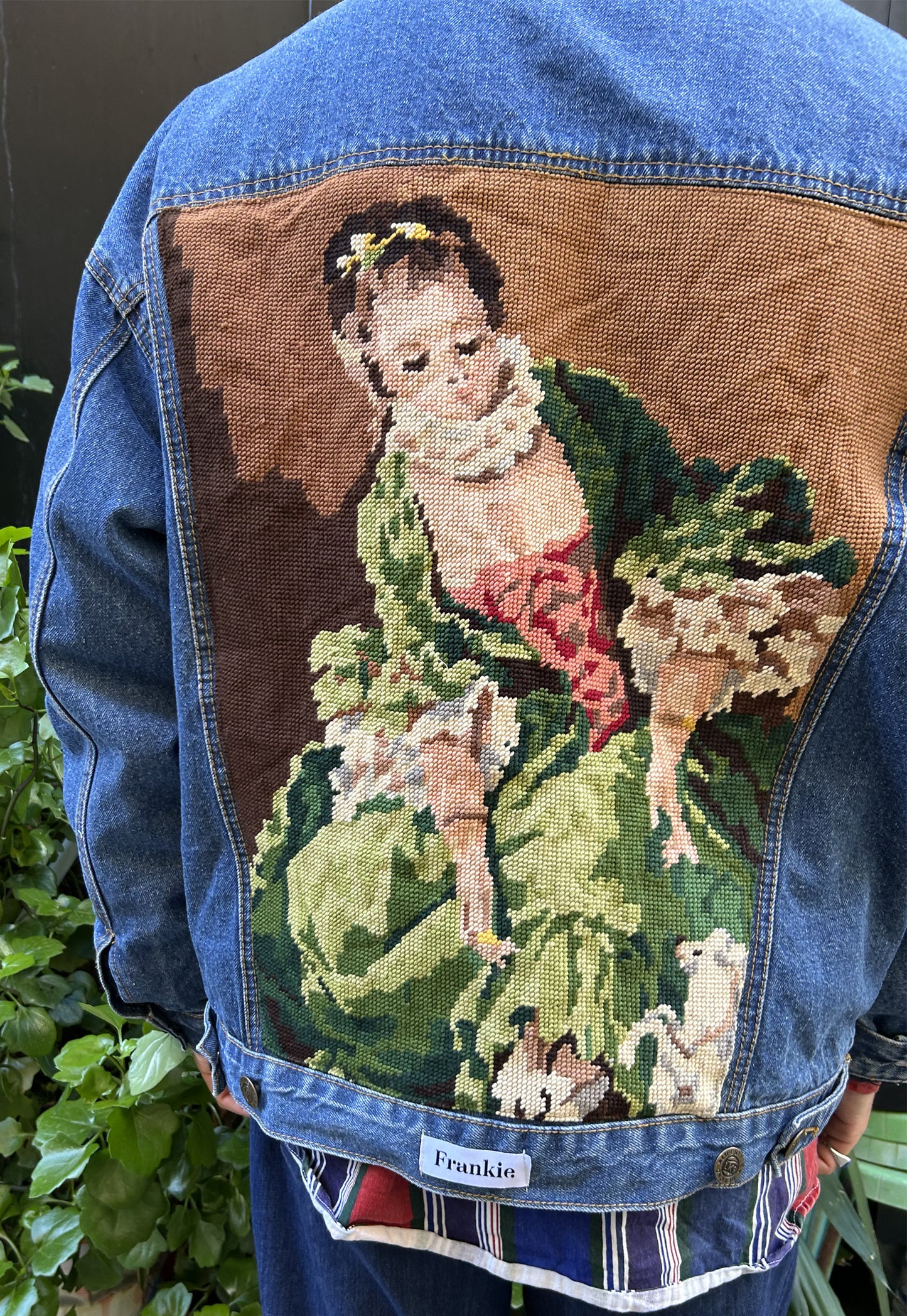 Upcycled jacket Sherpa Comtesse (XL)