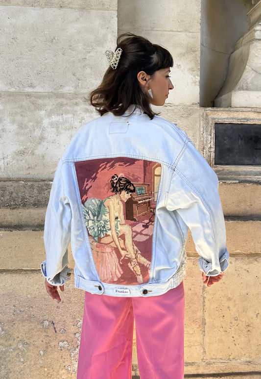 Upcycled jacket La Ballerine (L)