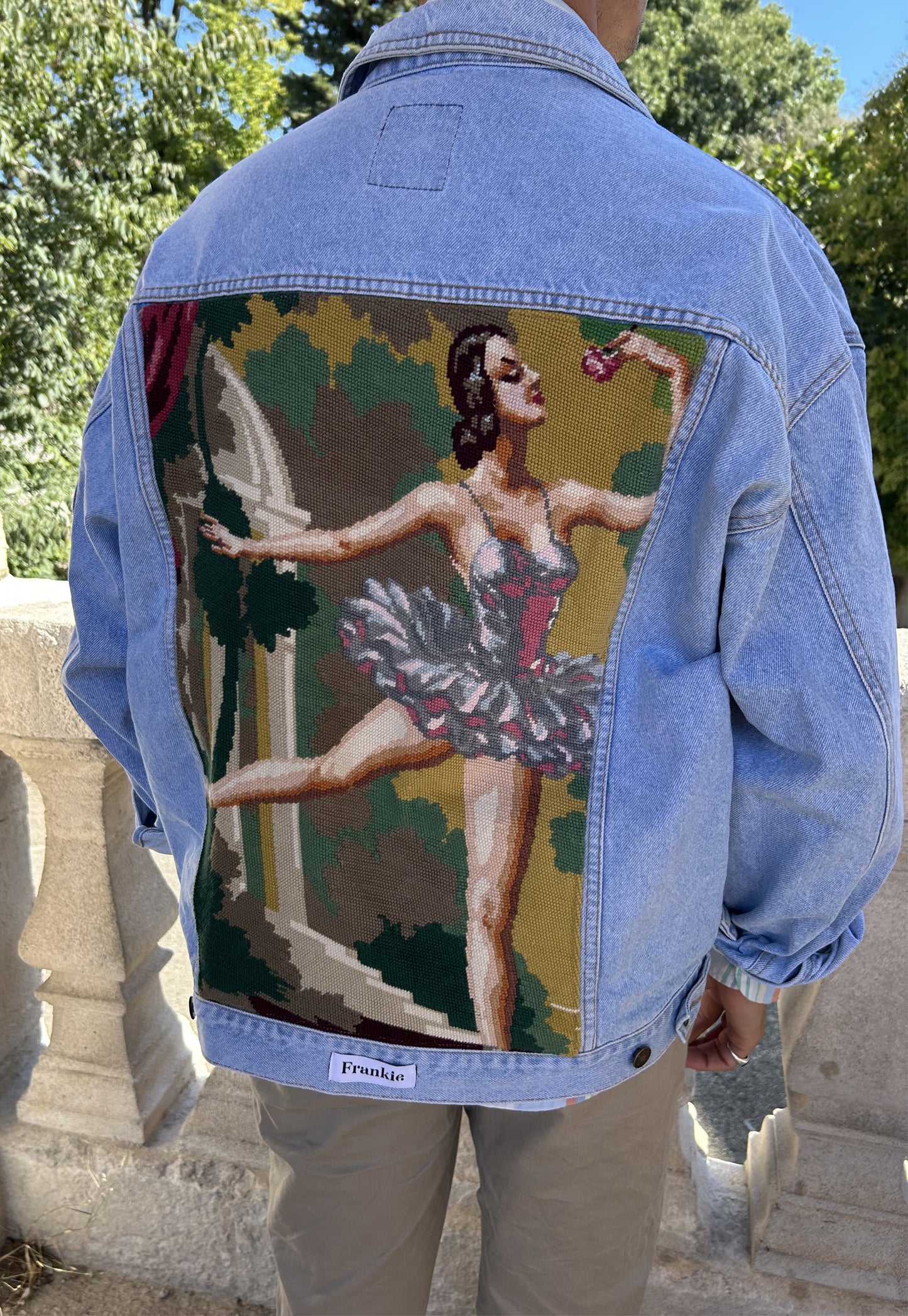 Upcycled jacket Pirouette (XL)