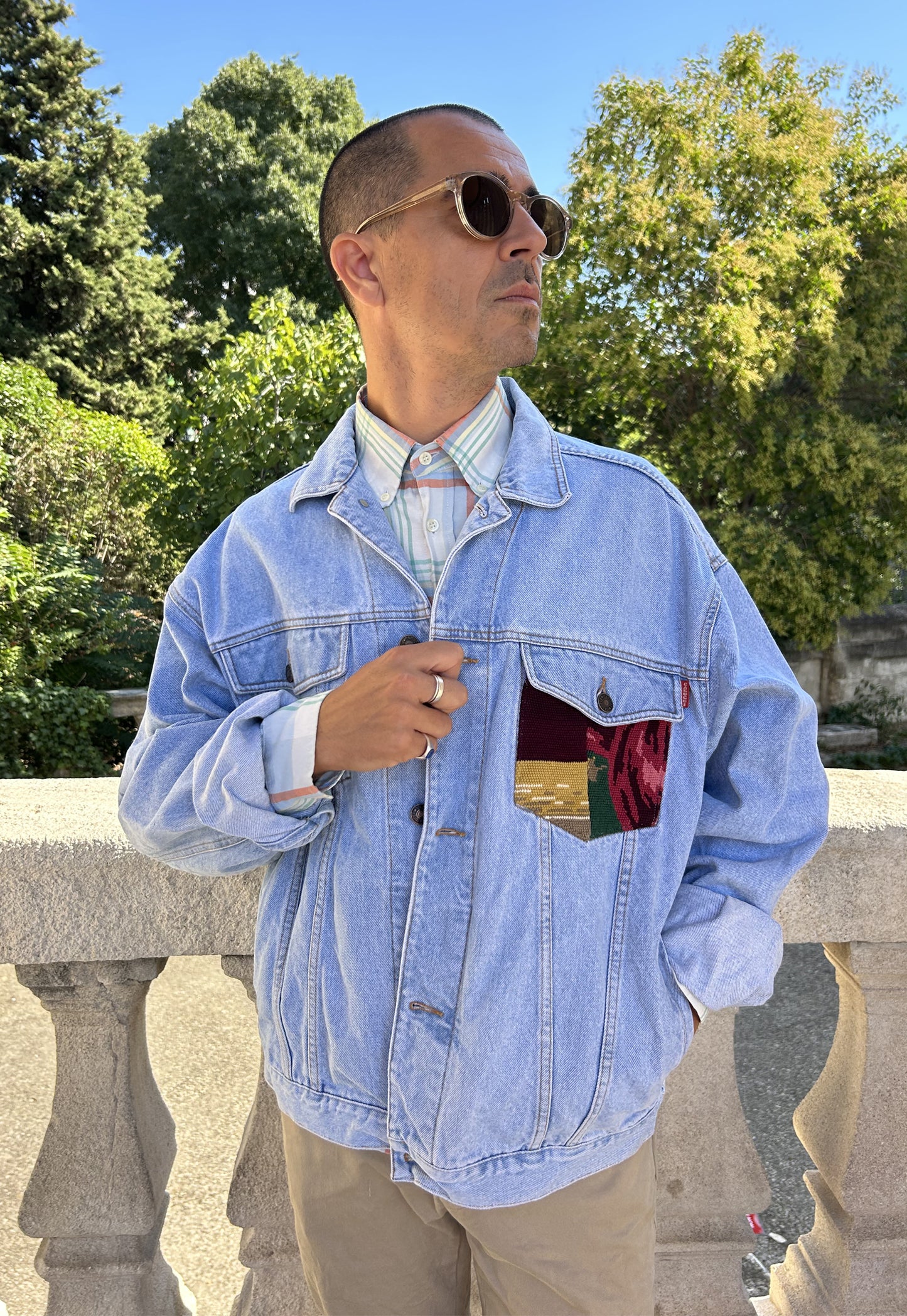 Upcycled jacket Pirouette (XL)