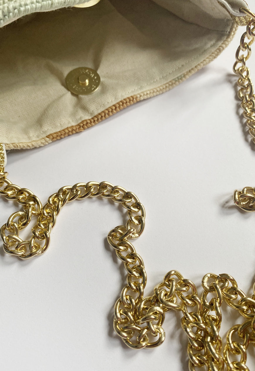 Upcycled chain bags Colette