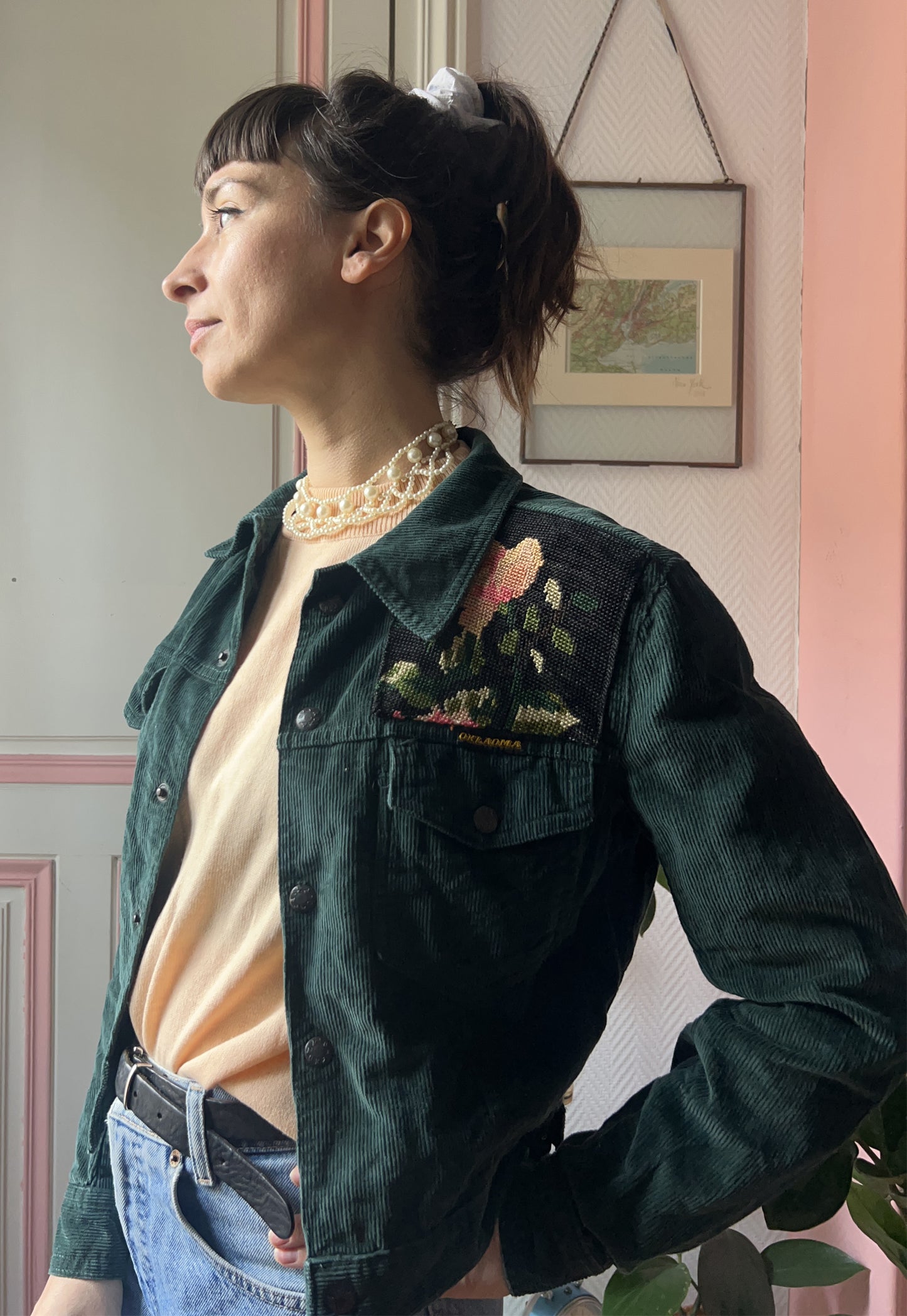 Upcycled jacket Duchesse (XS)