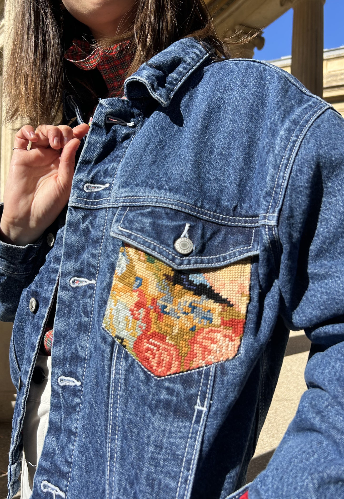 Upcycled jacket Still Life (XL)