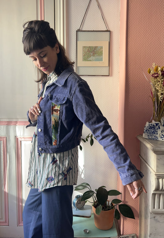 Upcycled jacket Mountain (S)