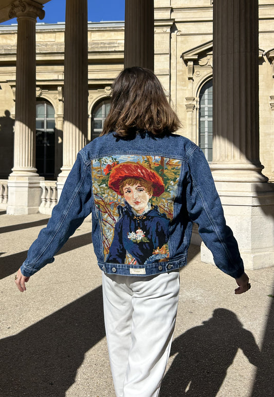 Frankie upcycled jacket Les Deux Soeurs (S/M)