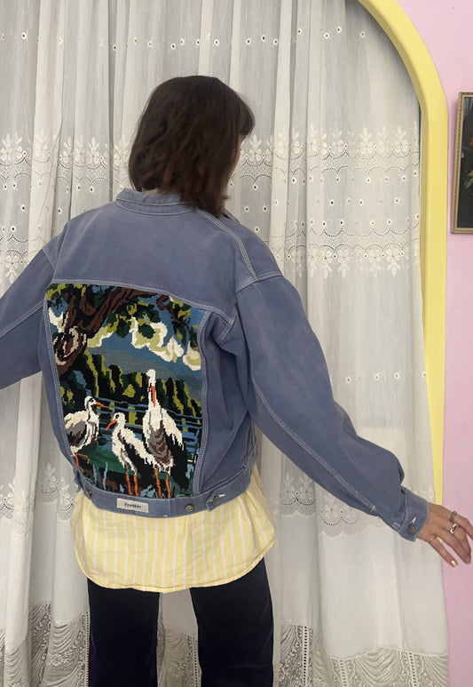 Upcycled jacket Stork L