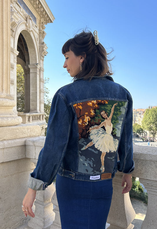 Upcycled jacket Giselle (XS/S)