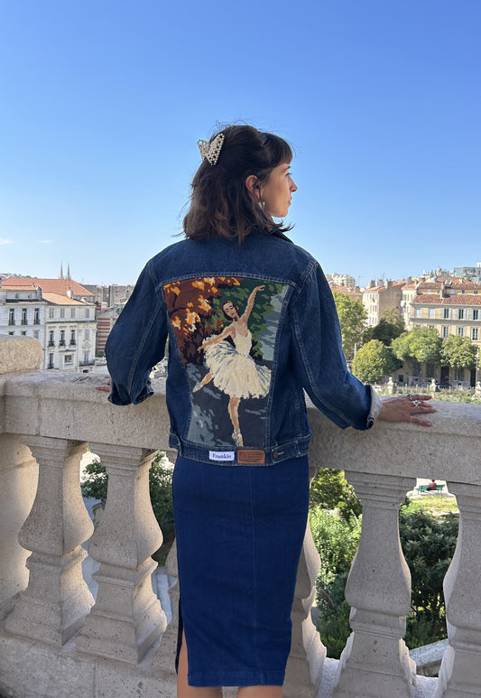 Upcycled jacket Giselle (XS/S)