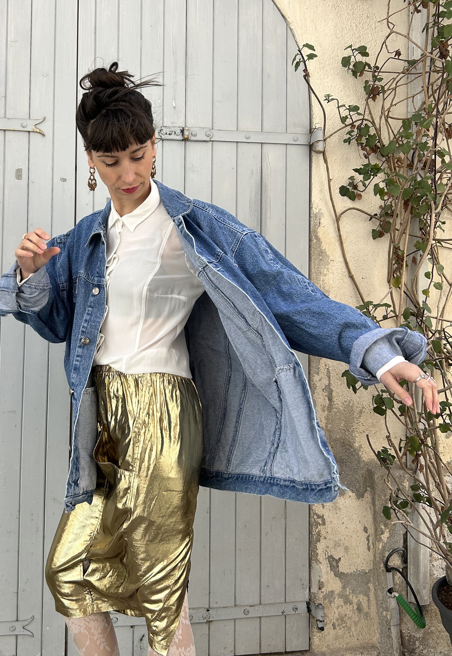 Upcycled jacket L'Etude (XXL)