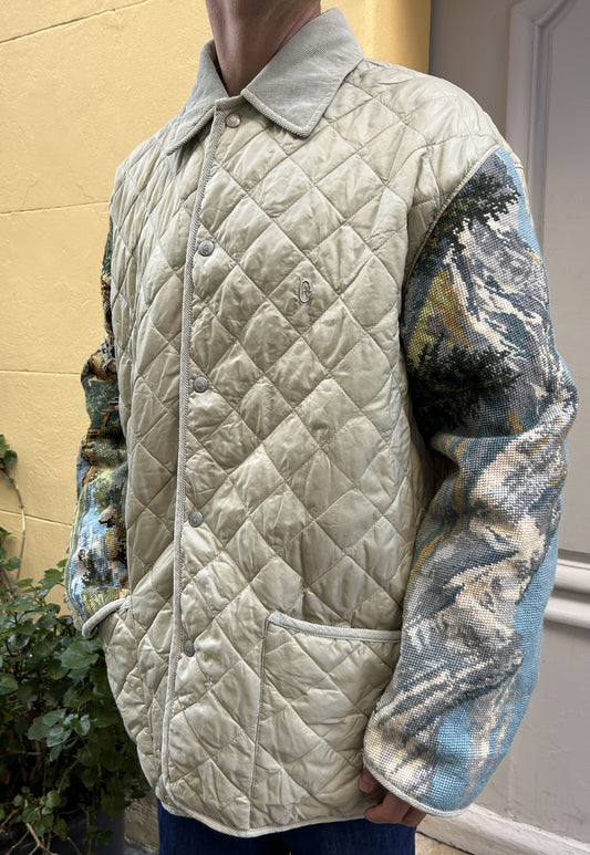 Upcycled Quilted Jacket (XL)
