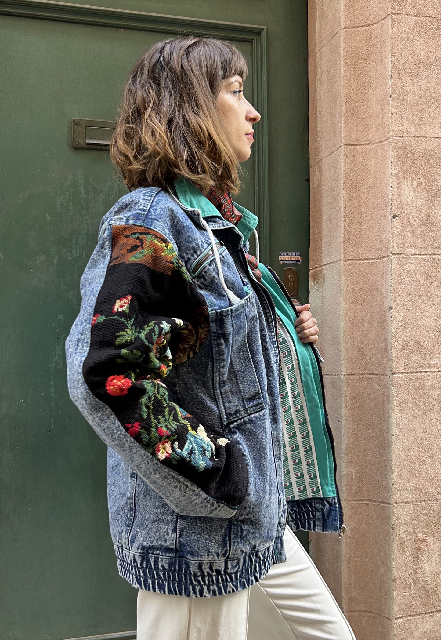 Upcycled Jacket Bouquet (M/L)