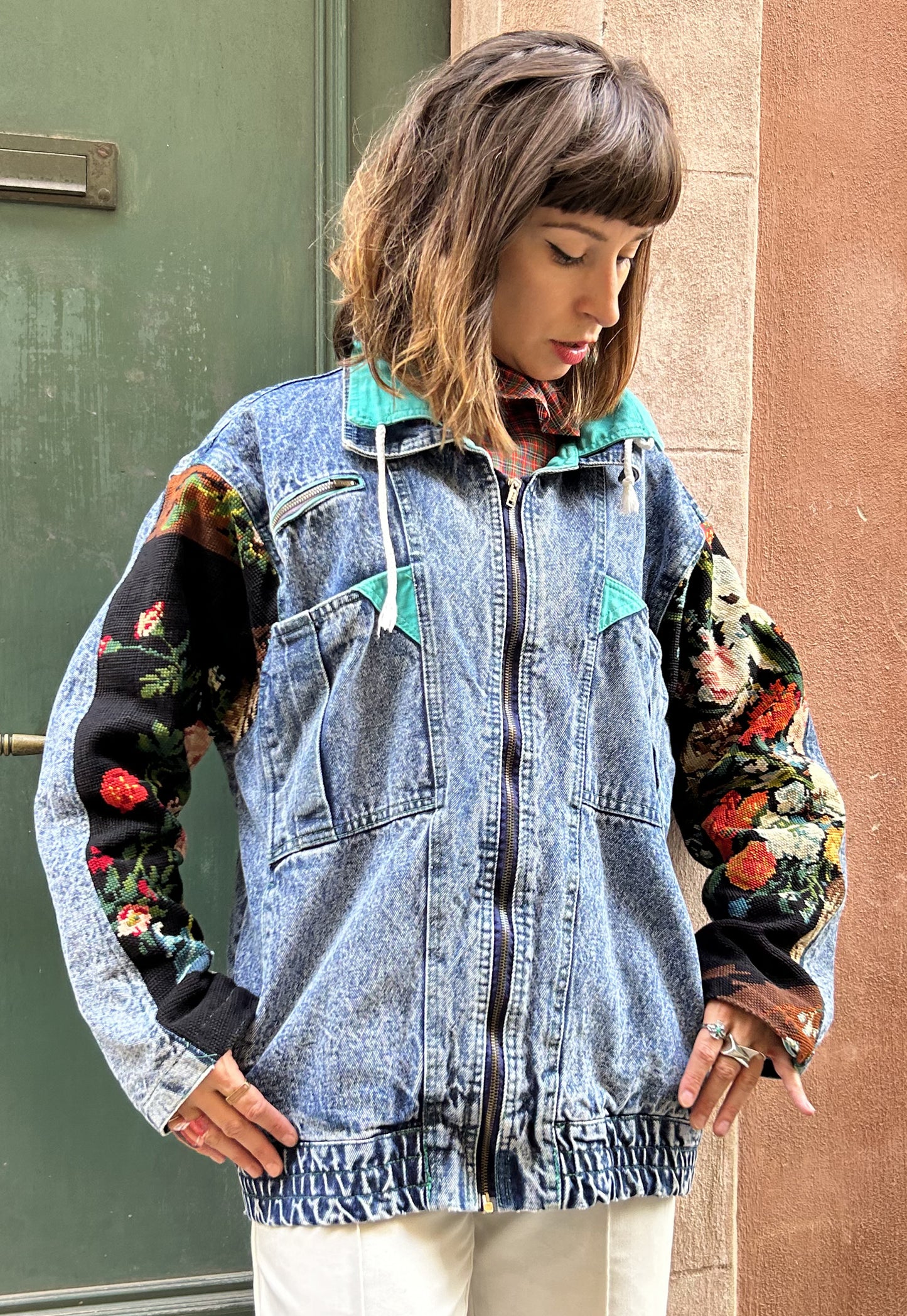 Upcycled Jacket Bouquet (M/L)