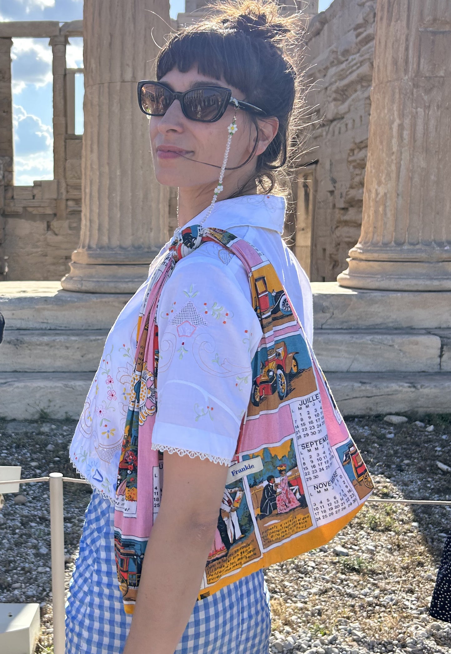 Upcycled bag Bettie