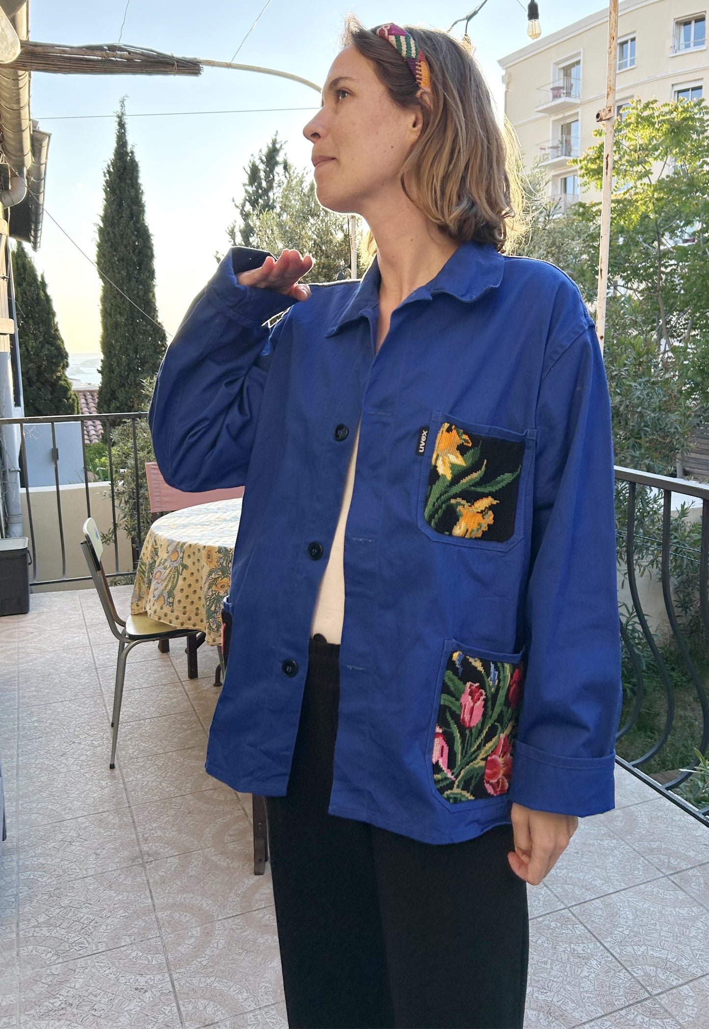 Upcycled Worker Jacket M/L