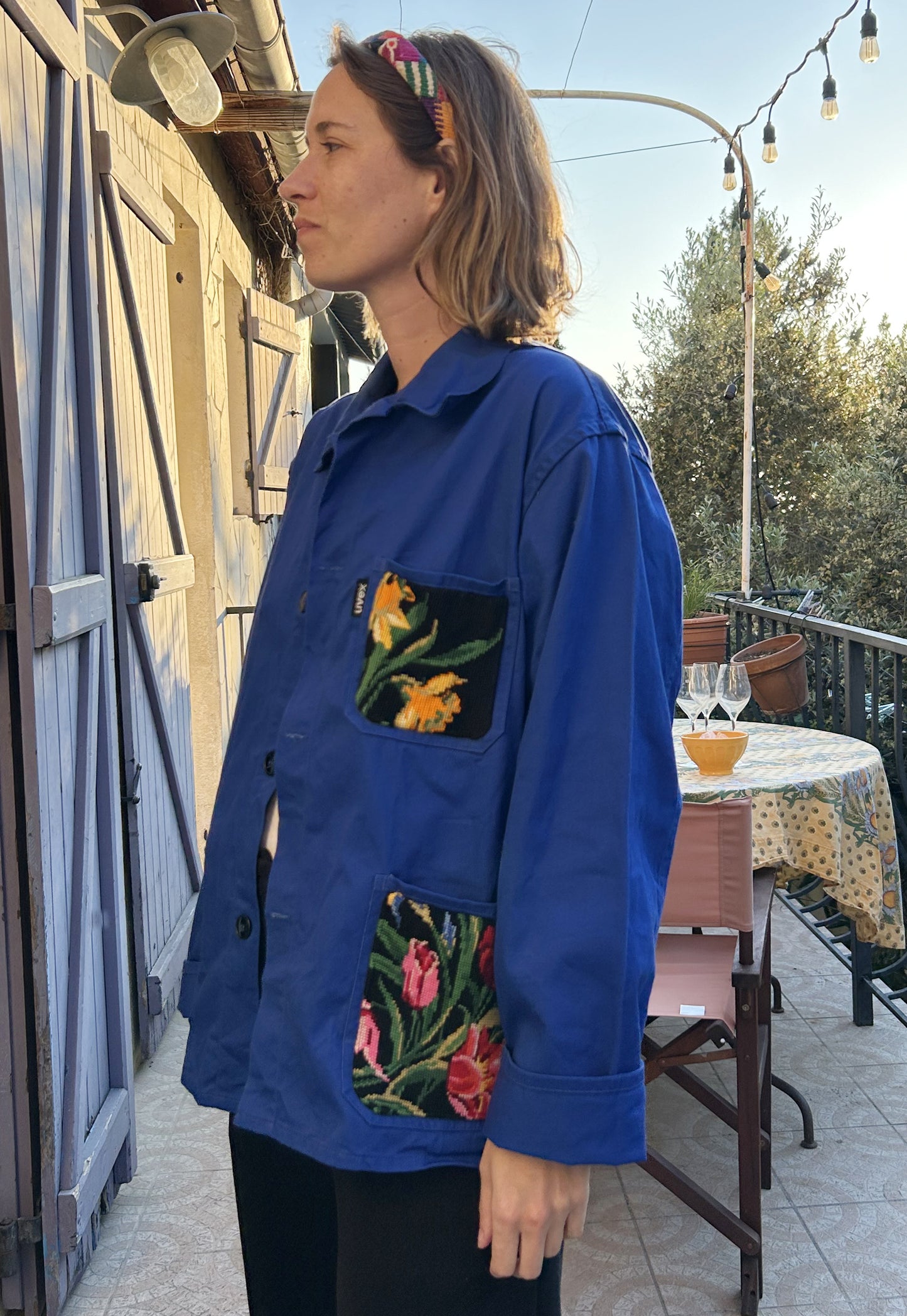 Upcycled Worker Jacket M/L