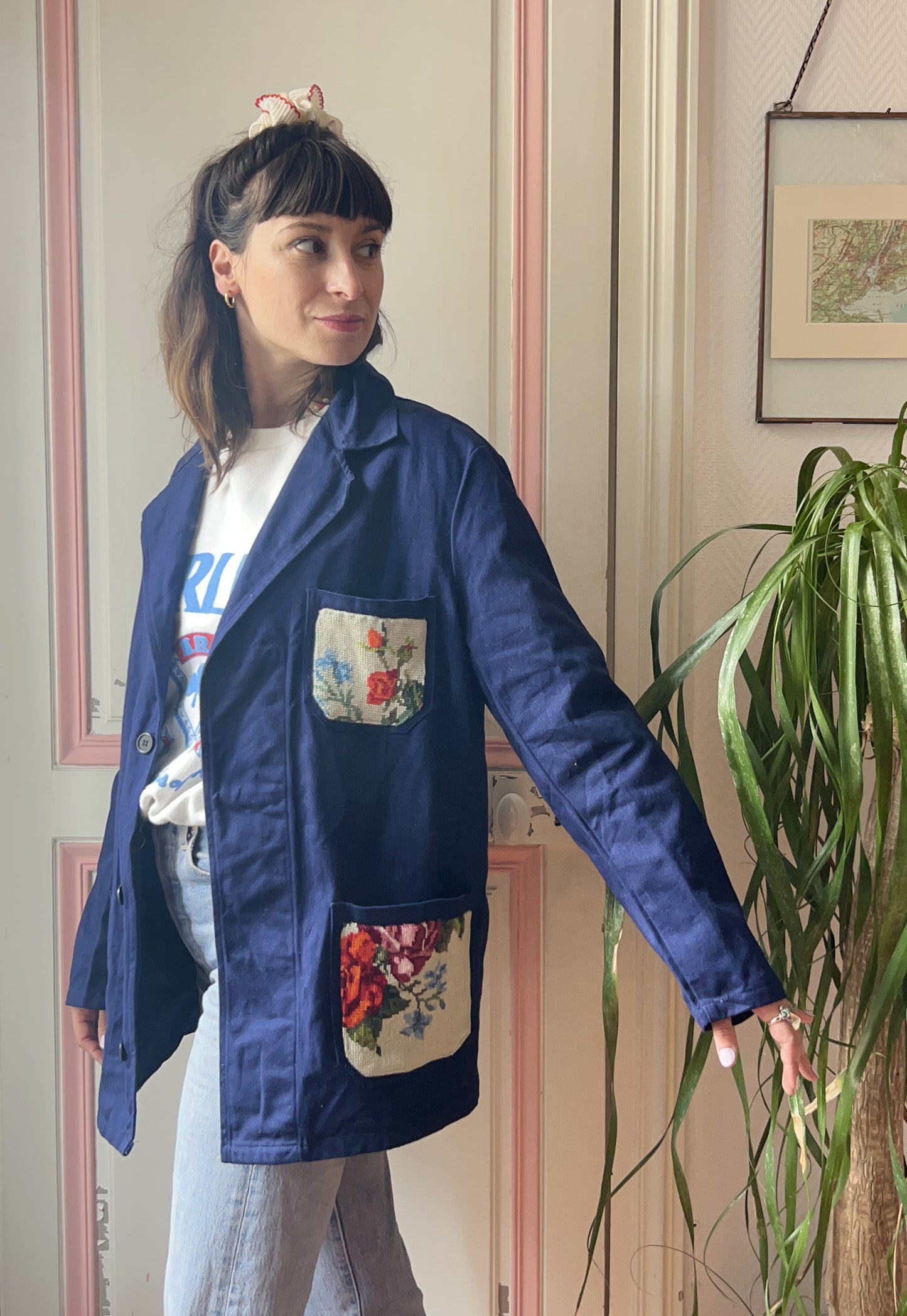 Upcycled Worker Jacket M/L