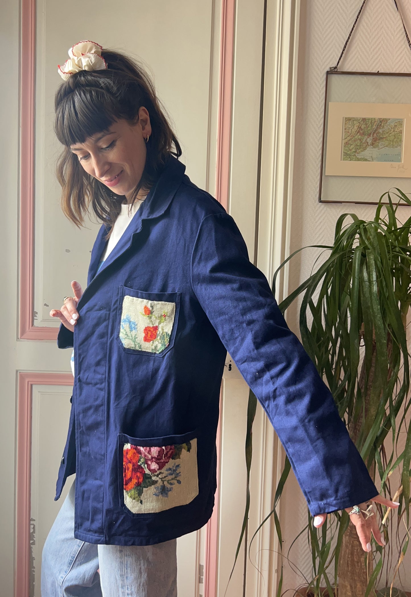 Upcycled Worker Jacket M/L