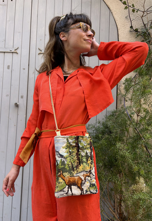 Upcycled chain bags Colette