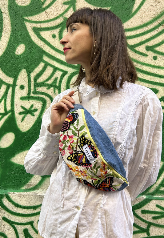 Upcycled bum bag Joe