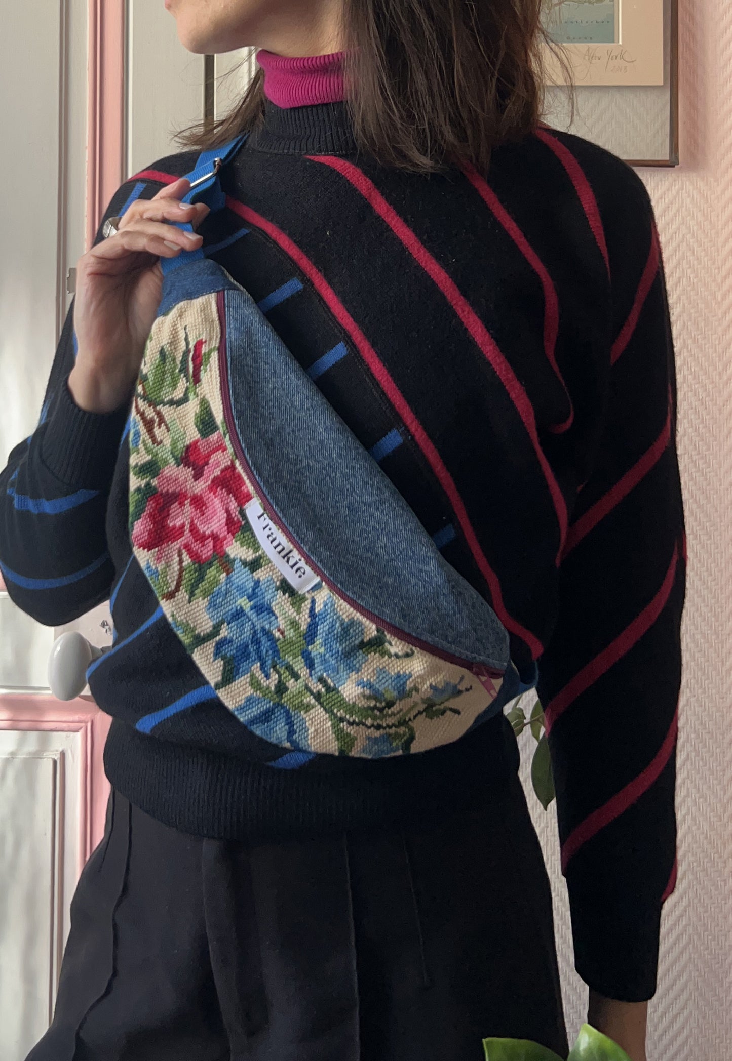 Upcycled bum bag Joe