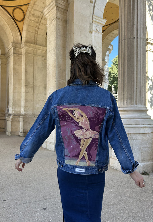 Upcycled jacket Odette (S/M)