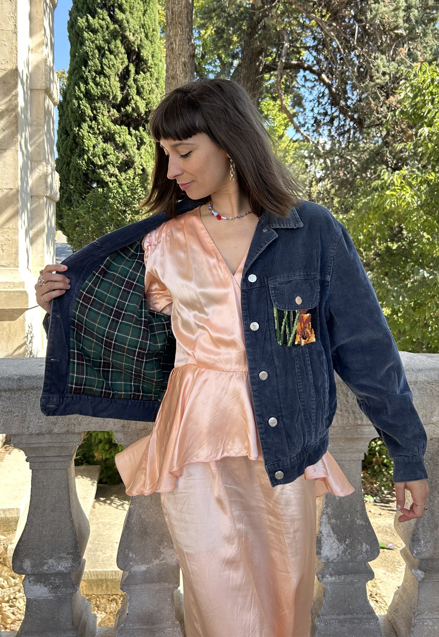 Upcycled jacket Coppélia (M)