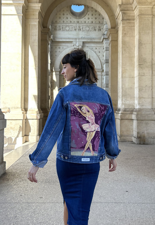 Upcycled jacket Odette (S/M)