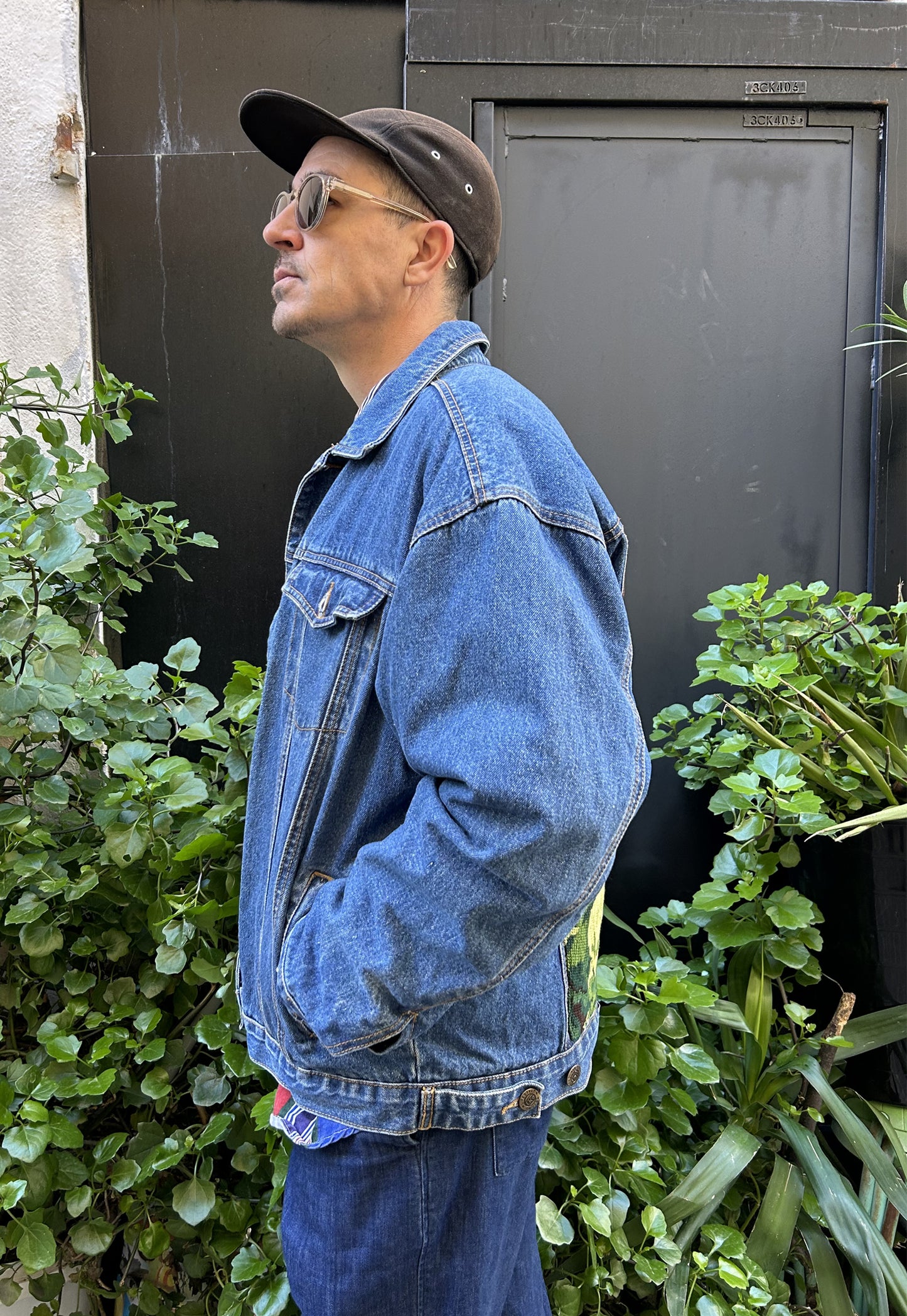 Upcycled jacket Sherpa Comtesse  (XL)