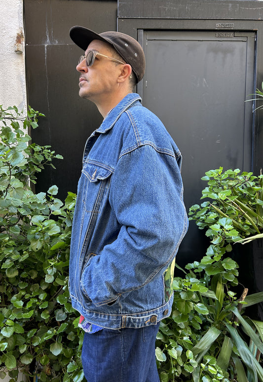 Upcycled jacket Sherpa Comtesse  (XL)