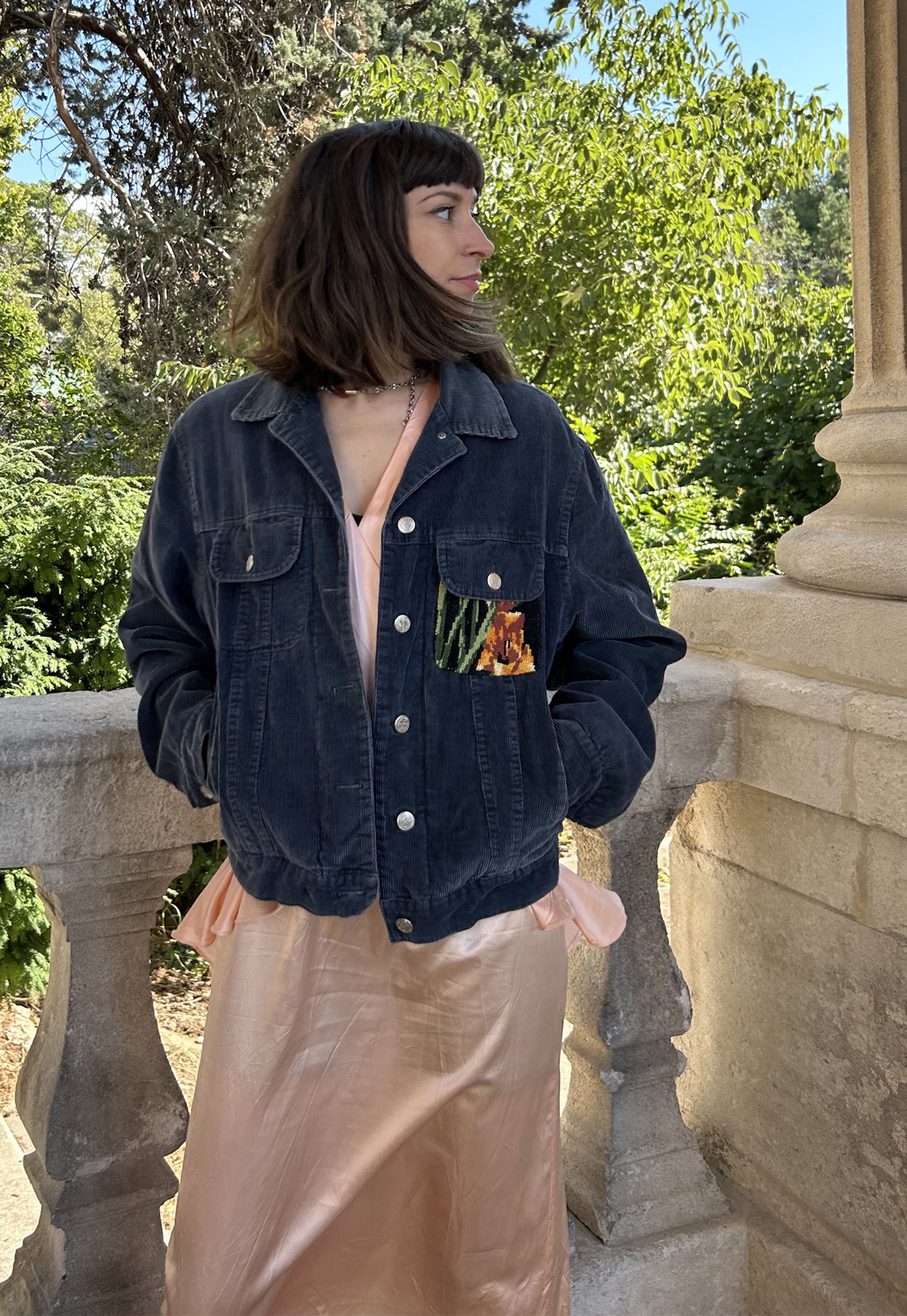 Upcycled jacket Coppélia (M)