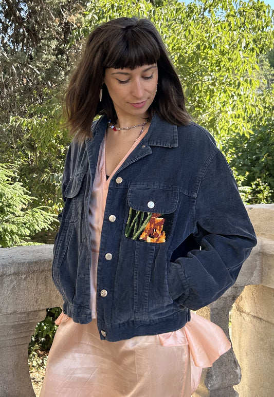 Upcycled jacket Coppélia (M)