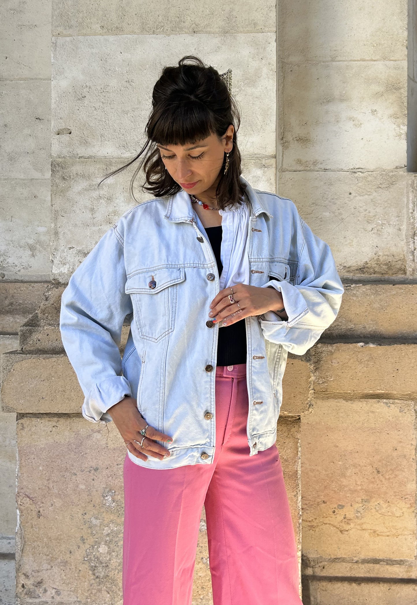Upcycled jacket La Ballerine (L)