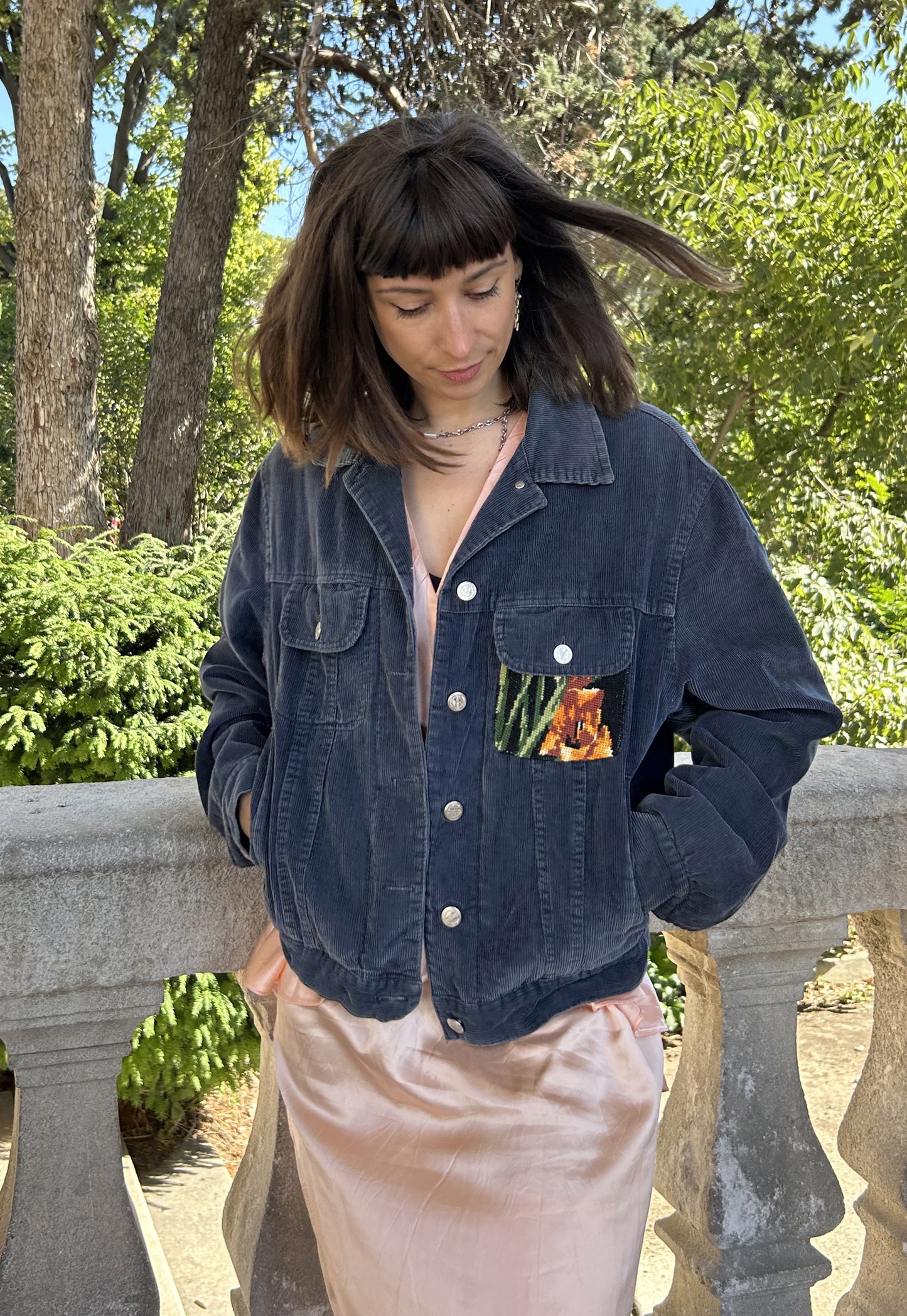 Upcycled jacket Coppélia (M)