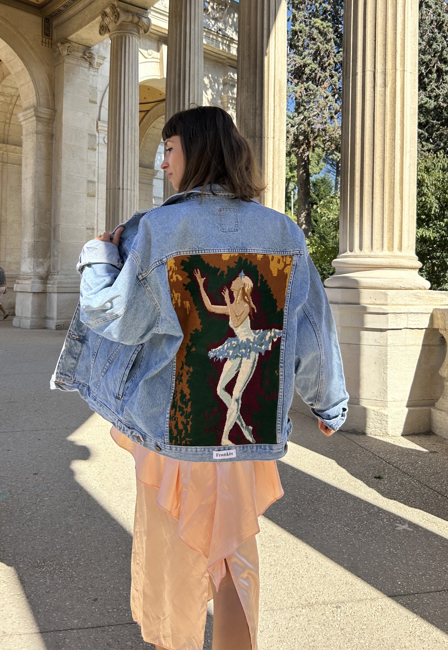 Upcycled jacket Etoile (XL)