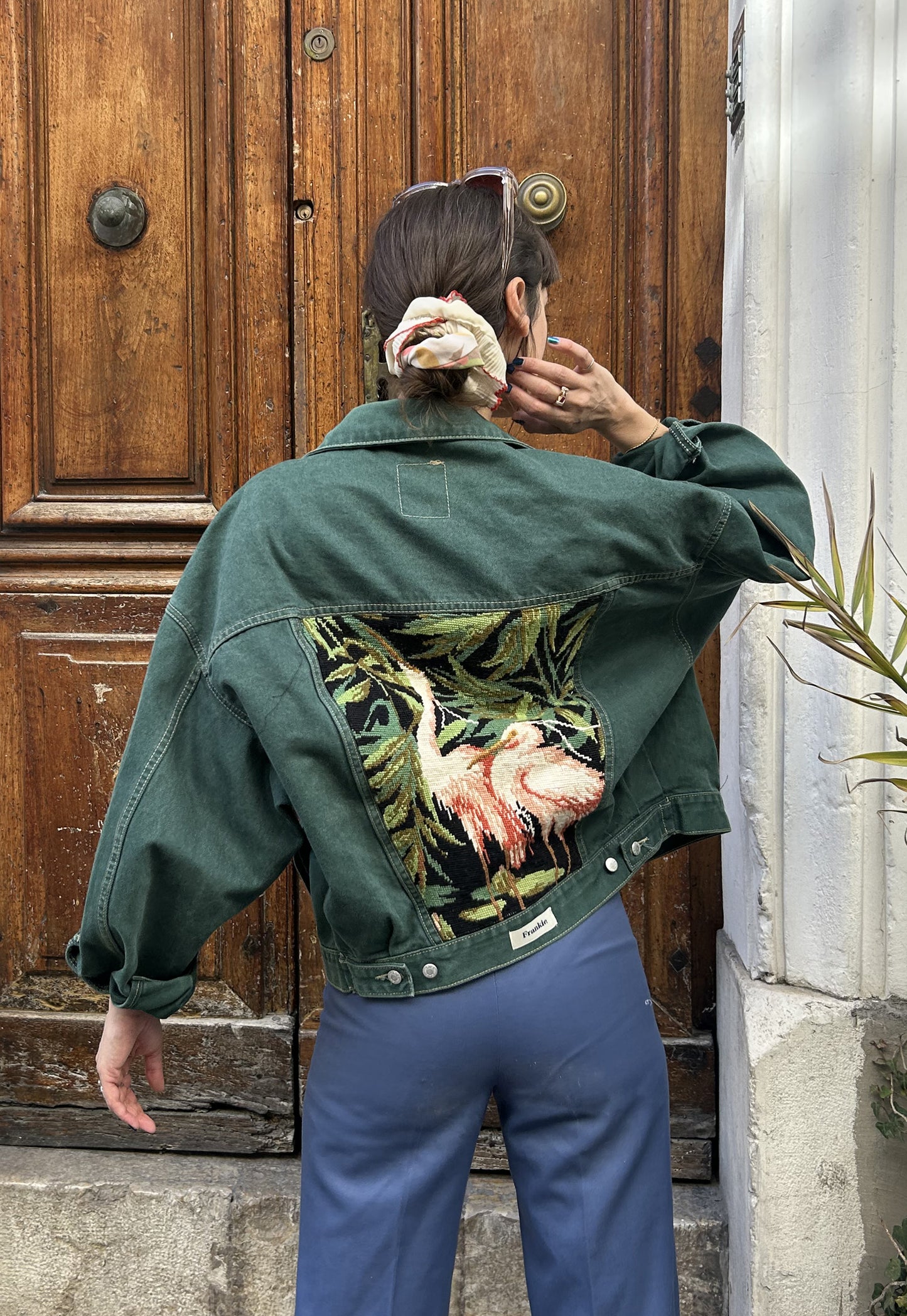 Upcycled jacket Ibis (M)