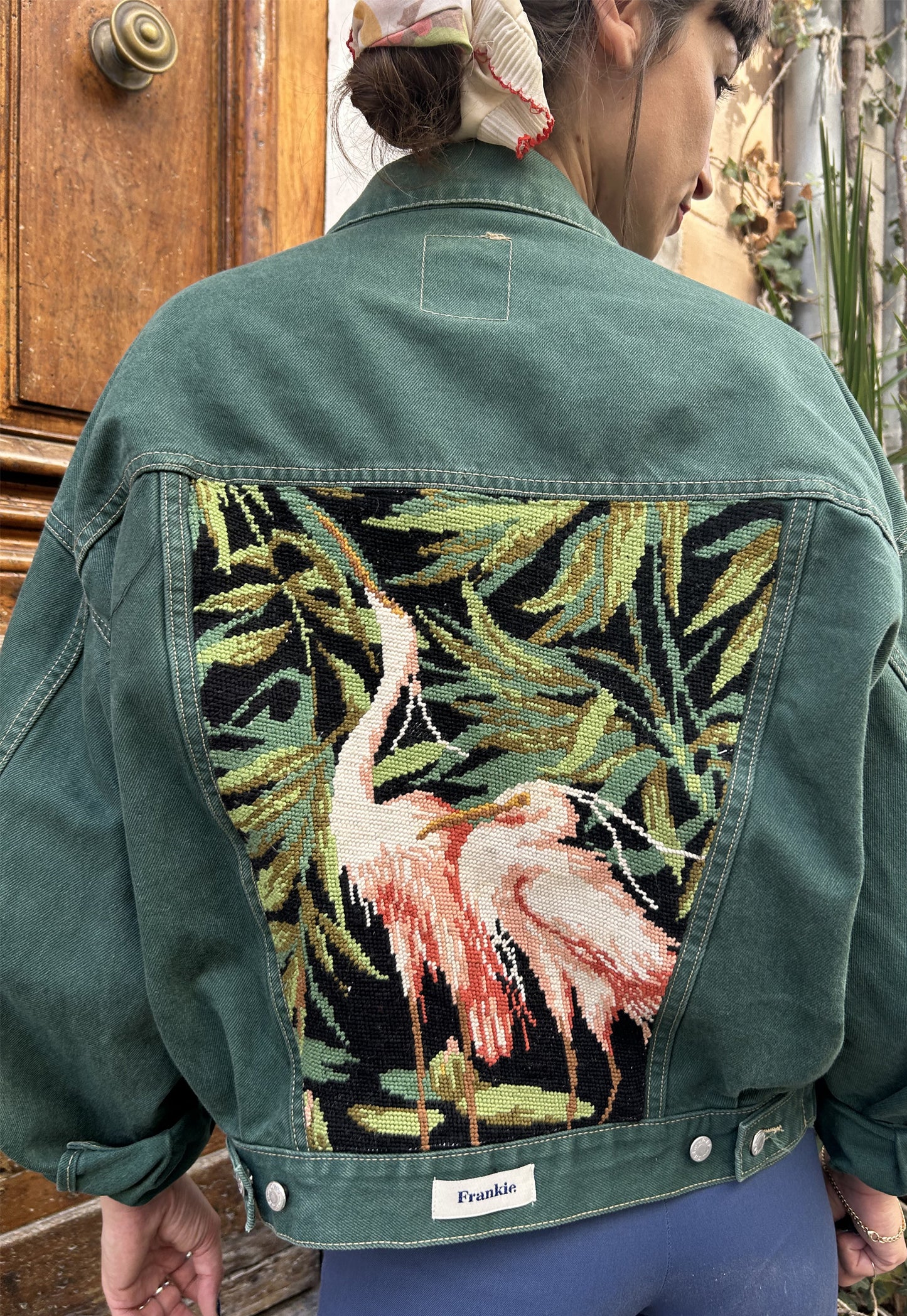 Upcycled jacket Ibis (M)