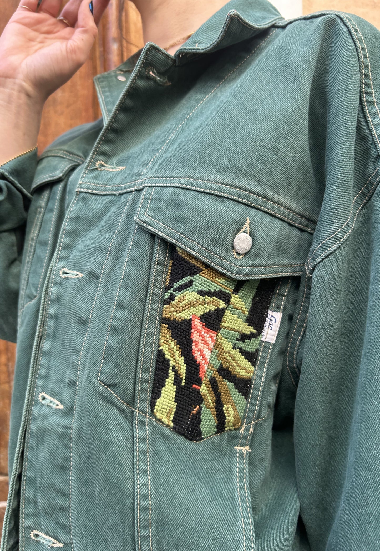 Upcycled jacket Ibis (M)