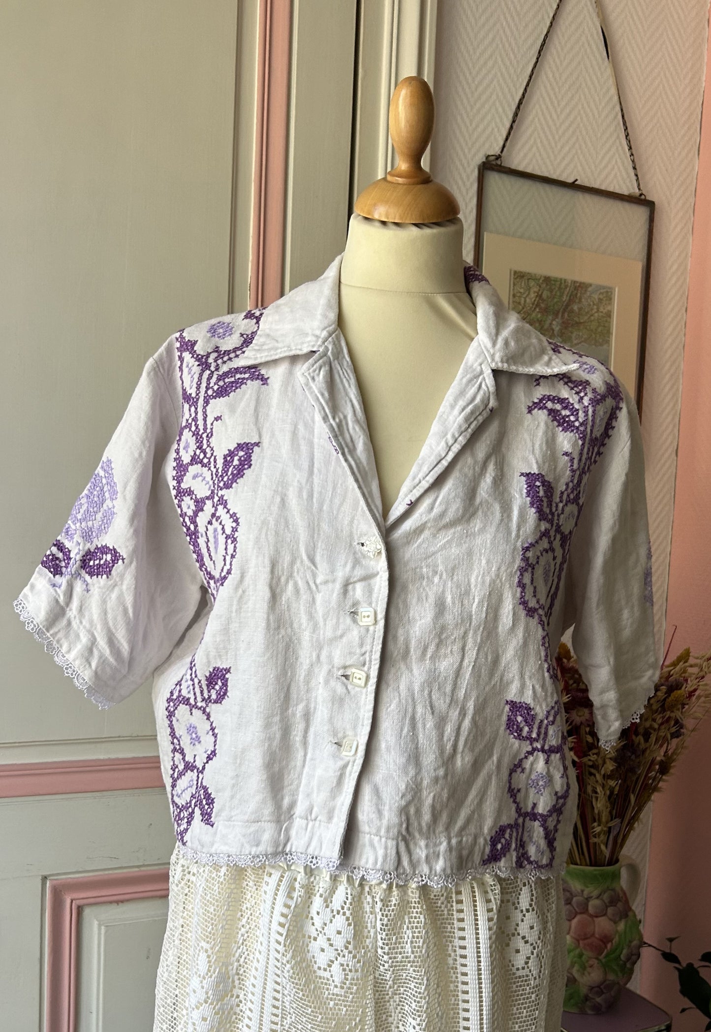 Upcycled Shirt Bobbie
